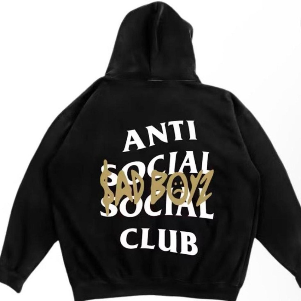 ASSC x SAD BOYZ Gold Hoodie Size XL Brand New with Tags in packaging.